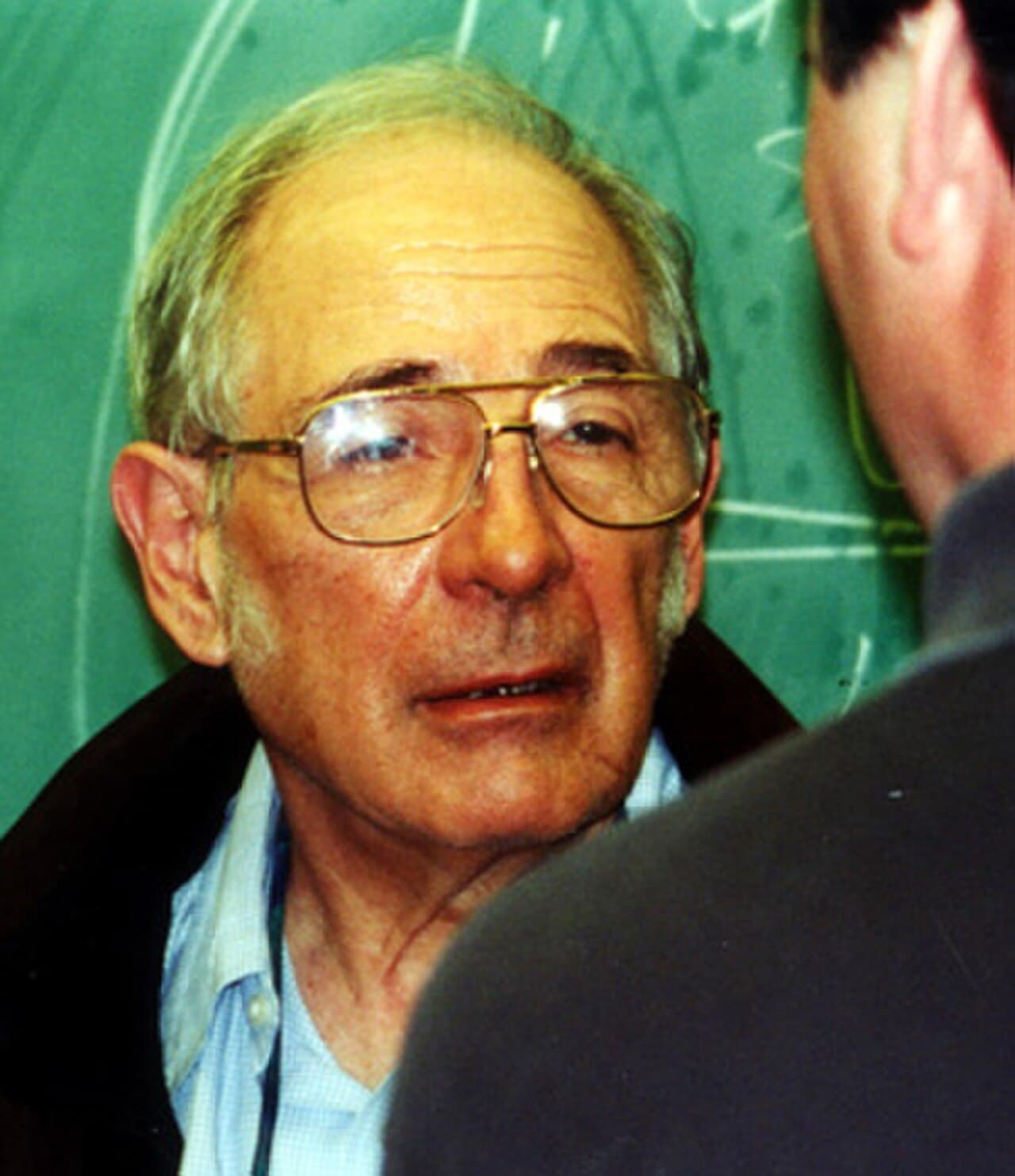 John Searle, photographed at Berkeley. His 1980 paper has been one of the most-discussed pieces in analytic philosophy of mind.