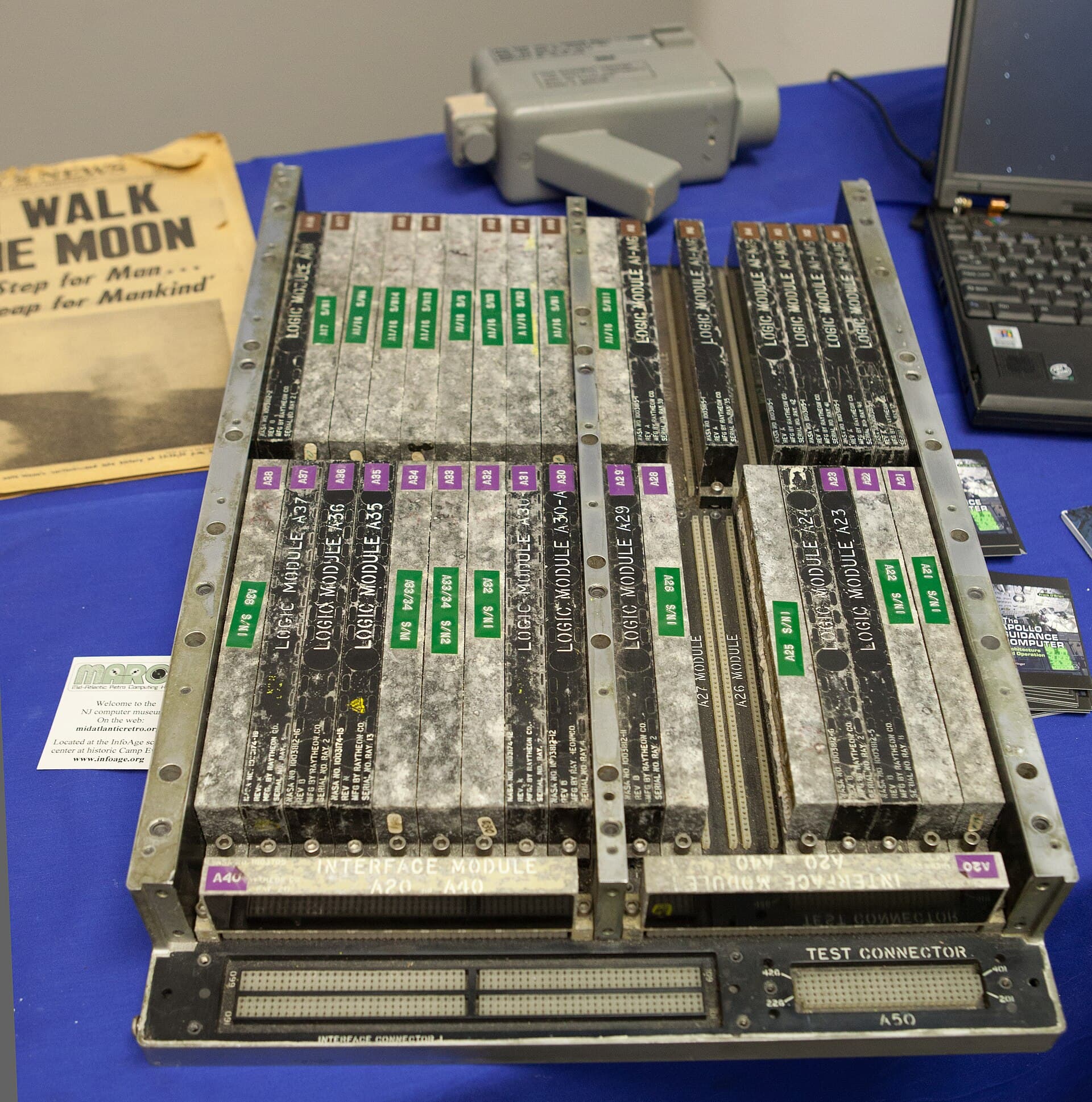 The Apollo guidance computer had less memory than a modern washing machine