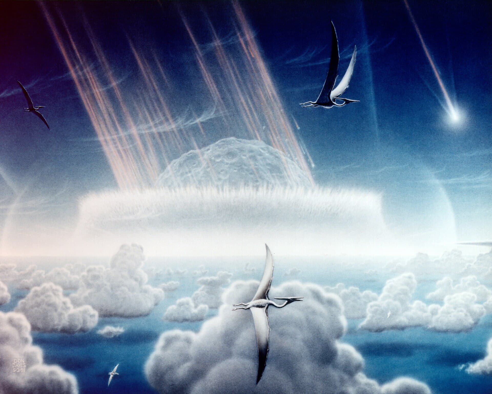 The asteroid that ended the dinosaurs, hour by hour