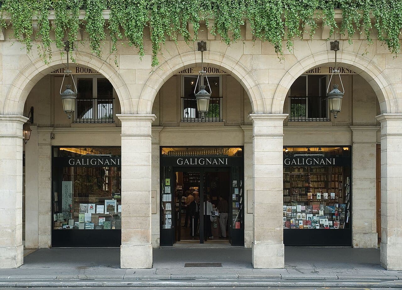 A Parisian librairie. Not a library.