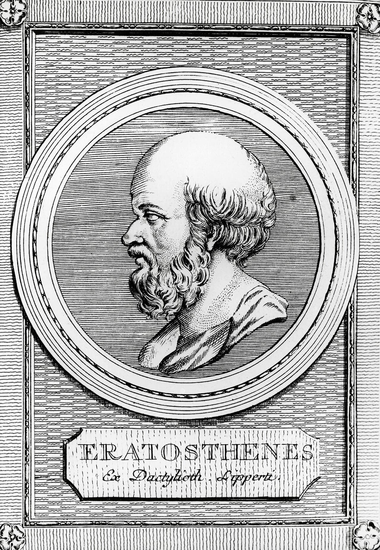 Eratosthenes of Cyrene, who as librarian measured the circumference of the Earth to within a few percent.