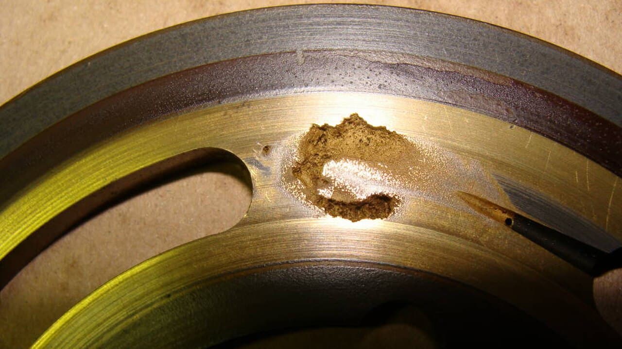 Cavitation on a ship propeller. The pistol shrimp uses the same physics as a weapon.